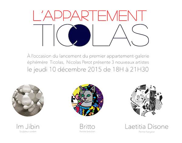 Laetitia Disone expose chez Ticolas