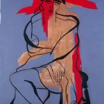 Louise - Acrylique sur toile 146 x 114 cm - 2002