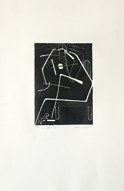 Noir & Blanc - Gravure 33 x 50 cm - 2009